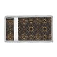thumbnail image 2 of JIALIOU Nylon Trifold Card Wallet with ID Window Zipper Pocket for Men Women Teen Noble Flower Pattern, 2 of 7
