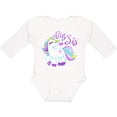 thumbnail image 3 of Inktastic Big Sis unicorn Girls Long Sleeve Baby Bodysuit, 3 of 5
