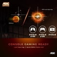 thumbnail image 5 of Restored AOC 24G15N 24" Gaming Monitor, Full HD 1920x1080, 180Hz 1ms, 1x HDMI 2.0, 1x Display Port, Amd Freesync, 3-Sided Frameless, HDR Ready, Console Gaming Ready, 5 of 7