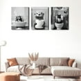 thumbnail image 4 of Hieng Framed Toddler Boys Room Decor - Construction Truck Wall Art Set, 12"x16" 3Pcs Set, 4 of 5