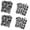 Black, variant on 276 Pcs 2 inch Self-Adhesive Vinyl Alphabet & Number Stickers, Black for Mailbox, Signs, Cars, Wall, Home & DIY Decor