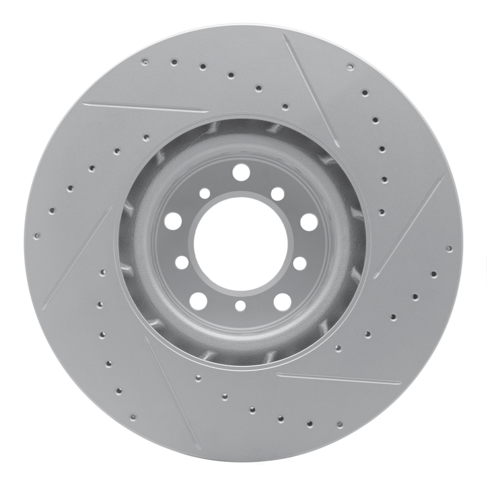 Dynamic Friction Company 830-31057D DFC Geoperformance Rotor - Drilled and Slotted