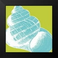 thumbnail image 2 of Harbick, N 15x15 Black Modern Framed Museum Art Print Titled - Graphic Shell III, 2 of 5