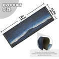 thumbnail image 6 of WOBOGO Night View Of Stars Bedside Long Rug Delicate and Soft Modern Indoor Area Decor Non Slip Carpet for Bed Room Corridor Entrance Balcony, 6 of 8