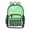 Clearly Visible, variant on Clear Backpack Heavy Duty PVC Transparent Backpack for College Workplace, Flashing