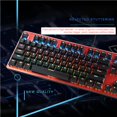 thumbnail image 3 of Teclado Mecánico Con Retroiluminación De Respiración De Colores Mezclados Juego Con Cable Teclado De 104 Teclas Inevent EL012041-00, 3 of 6
