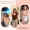 thumbnail image 3 of MANIFIQUE Camisole for Women Tummy Control Cami Shaper Seamless Compression Tank Top Shapewear, 3 of 7