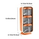 thumbnail image 3 of Organizador de caja de condimentos montado en la pared | Estante de especias colgante de plástico de 3 compartimentos | Fácil instalación sin taladros | Frascos sellados impermeables con tapa, 3 of 6