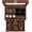 Brown+Brown  A, variant on Professional 12 Slot Watch Box with Versatile Jewelry Drawer, Premium PU Leather Watch Display Organizer for Men and Women, Large Real Glass Top Watch Collection Case with Soft Interior, Black