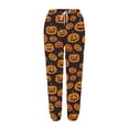 thumbnail image 6 of QATAINLAV Cinch Bottoms Sweat Pants for Women Baggy Drawstring High Waisted Jogger Pants Halloween Graphic Print Sweatpant with Pockets Todays Sales Multicolor M, 6 of 6