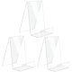 thumbnail image 1 of Soporte para libros de 3 piezas/sujetalibros, soporte para libros de acrílico transparente, soporte para libros, soporte para libros de acrílico-- Sincero Electrónica, 1 of 4