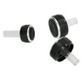thumbnail image 1 of Air Condition Knob, 3PCS/Set Aluminum Alloy ABS -Hatched Design Durable Climate Controller Knob  For Car, 1 of 8