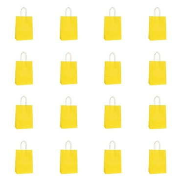 16 Pcs Party Gift Bags, Birthday party bags, Cartoon candy bags, Party Decoration Supplies（8.26"×5.9"×3.15"）