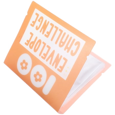 Money Saving Budget Book Lovers 18.00X16.50X3.00CM Orange