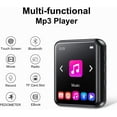 thumbnail image 6 of JOLIKE MP3 Player 16GB Bluetooth Portable Touch Screen Digital Music Player, 6 of 7