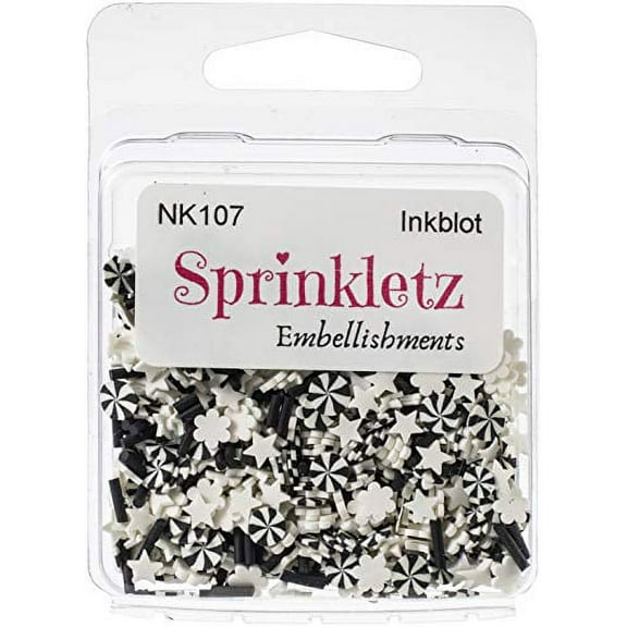 Buttons Galore Sprinkletz Embellishments 12g-Inkblot