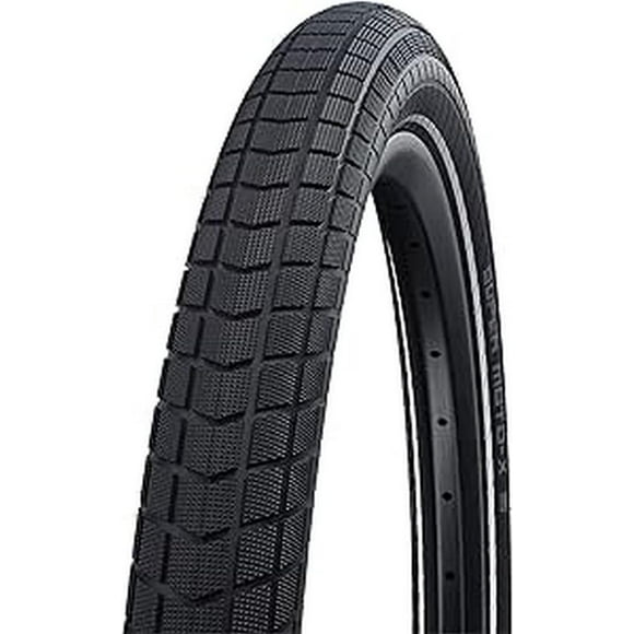 Schwalbe Pneu Super Moto-X - 27,5 x 2,4, Pneu Court, Fil, Noir, Ligne de Performance, GreenGuard, SnakeSkin