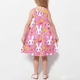 thumbnail image 4 of Edvintorg Girl's Casual Dresses Summer Loose Stretchy A Line Dress Cute Printed Crewneck Sleeveless Tank Sundresses with Pocket Beach Vacation Clothes 3-14 Years, 4 of 7