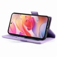 thumbnail image 3 of Magnetic Wallet Case with Card Holder & Stand for Samsung Galaxy A17 Purple, 3 of 6