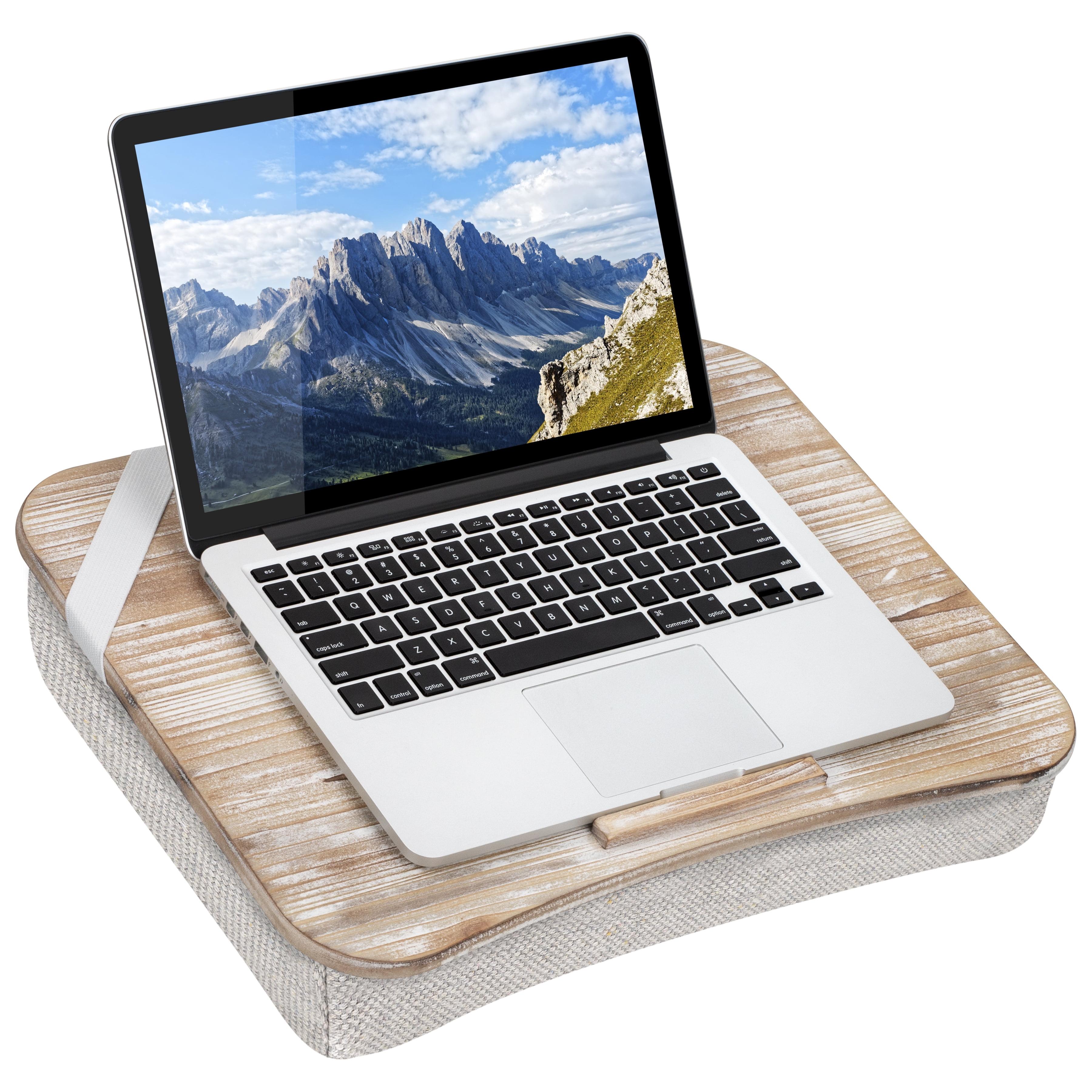 LapGear Heritage Lap Desk with Device Ledge White Wash