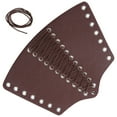thumbnail image 6 of Tebru Leather Archery Wrist Arm Guard Compound Recurve Bow Arm Protection Bracer, 6 of 8
