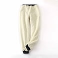 thumbnail image 3 of LSLJS Women's Printed Leggings With Elastic Drawstring Pockets and Thick Insulation Pants, Womens Work Pants, 3 of 8