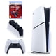 thumbnail image 1 of Consola de Videojuegos Sony PlayStation 5 SLIM, con SPIDERMAN 2, 1 Control Dualsense Blanco + Regalo, 1TB; Sony Blanco, 1 of 2