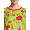 Dr. Seuss Grinch Matching Family Sleepwear Women's & Women's Plus Long