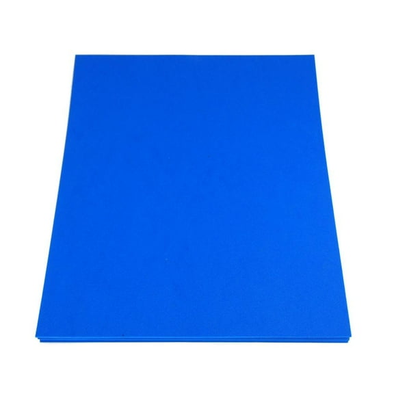 Plain EVA Foam Sheet, 9-1/2-Inch x 12-Inch, 10-Piece, Royal Blue