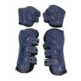 thumbnail image 4 of Horse Tendon Boots, PU Shell Tendon Fetlock Brace Guard Boots for Riding Shock Absorbing Jumping Competition Protection Open Front Jumping Tendon Horses Boots, 4 of 7