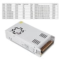 thumbnail image 2 of Adaptateur d'alimentation à découpage pour équipement LED, transformateur régulé pour vidéosurveillance DC5V (S-350-5（5v 70a 350W）AC110/220V±15%), 2 of 4