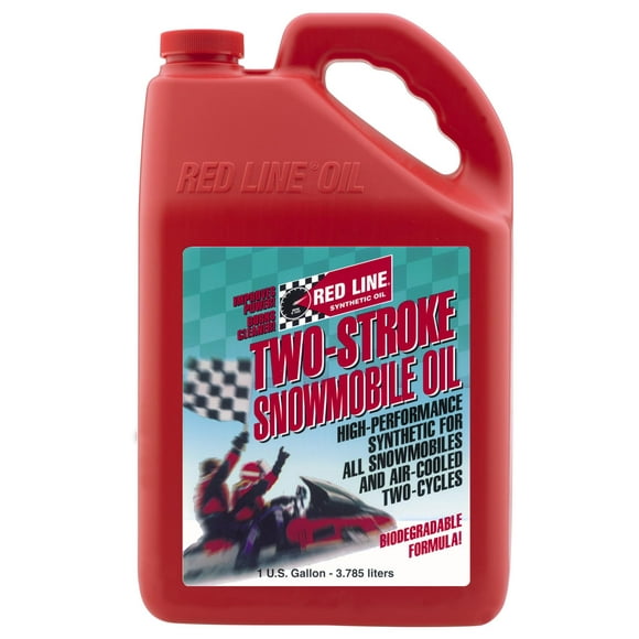 Red Line Oil Oil 41005 Synthetic; 1 Gallon Jug; Single; 2-Stroke Snowmobile Oil