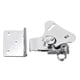 thumbnail image 3 of 4 Pack Spring Loaded Butterfly Latch Large Doorkeeper Clamp Butterfly Box Clamp for Wooden Box, Packing Box, Air Box, 3 of 5