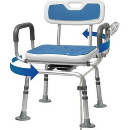 MJM International 191 L A Large Reclining Fully Adjustable Shower Bath Chair Walmart