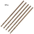 thumbnail image 2 of Professional Grade Drill Bits for Hardened Steel M35 Cobalt Metric Set of 5, 2 of 11