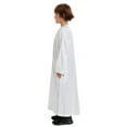 thumbnail image 7 of ANINEO Boys Robe Clothes Kimono Loose Abaya Long Sleeve Embroidered Chiffon Kaftan Cardigan Casual Dubai Thobe, 7 of 7