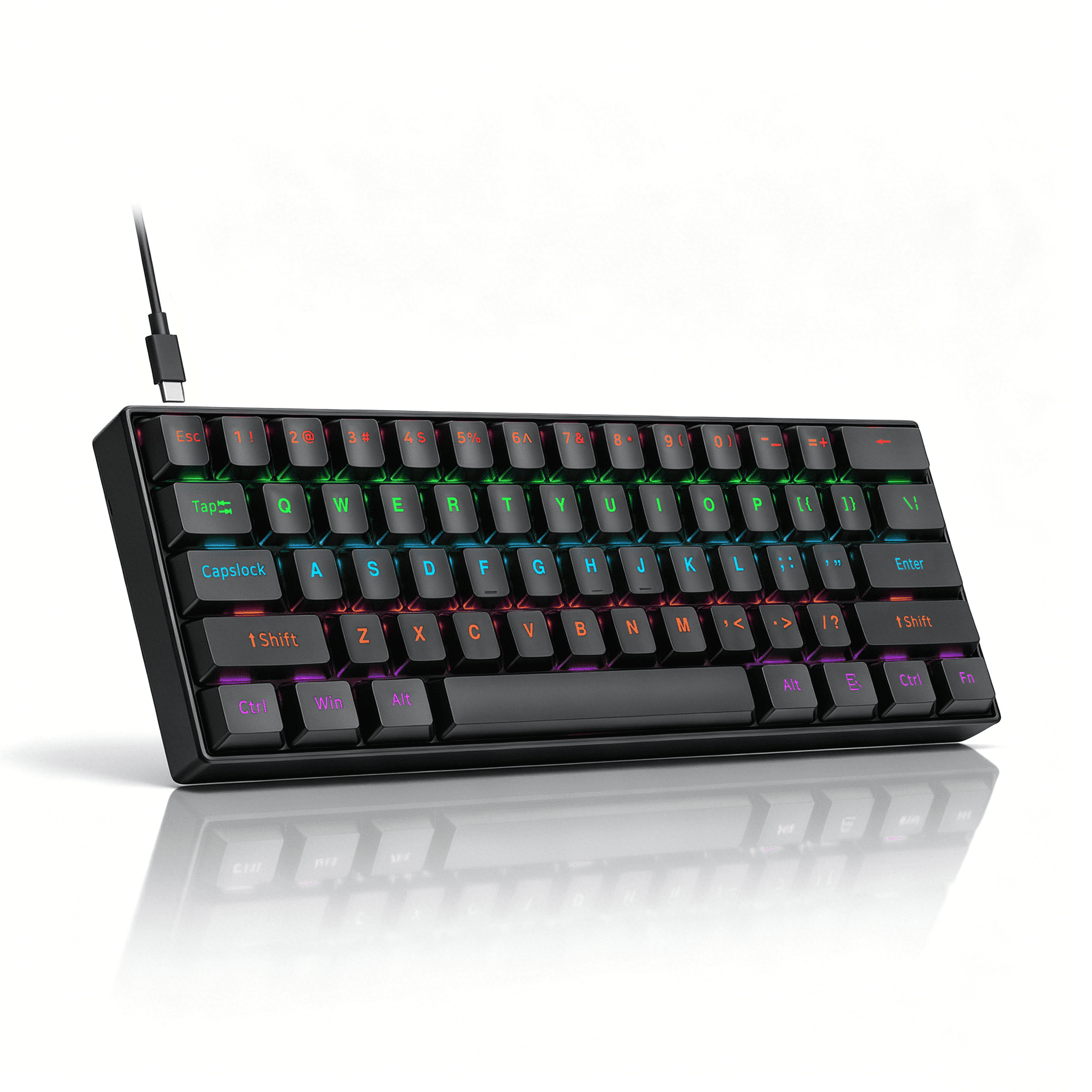 Razer BLACKWIDOW TE Chroma V2 Mechanical Gaming Keyboard Orange