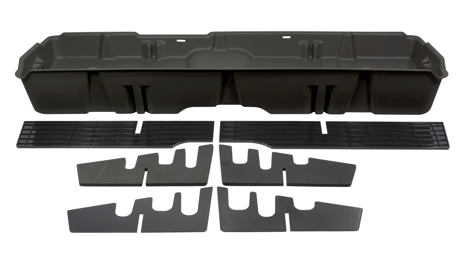 DU-HA Underseat Storage and Gun Case Black Fits 2014-2017 Silverado/Sierra