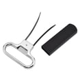 thumbnail image 2 of Abridor de vino de 2 uds, abridor de botellas de vino de dos puntas para corcho dañado, sacacorchos de vino viejo, extractor de corcho, silicona, plata,, 2 of 5