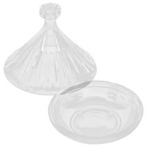 Glass Candy Storage Jar Glass Canister With Lid Kitchen Glass Jar Decorative Trinkets Dish Key Bowl For Tea Coffee Bean Cookies Sugar