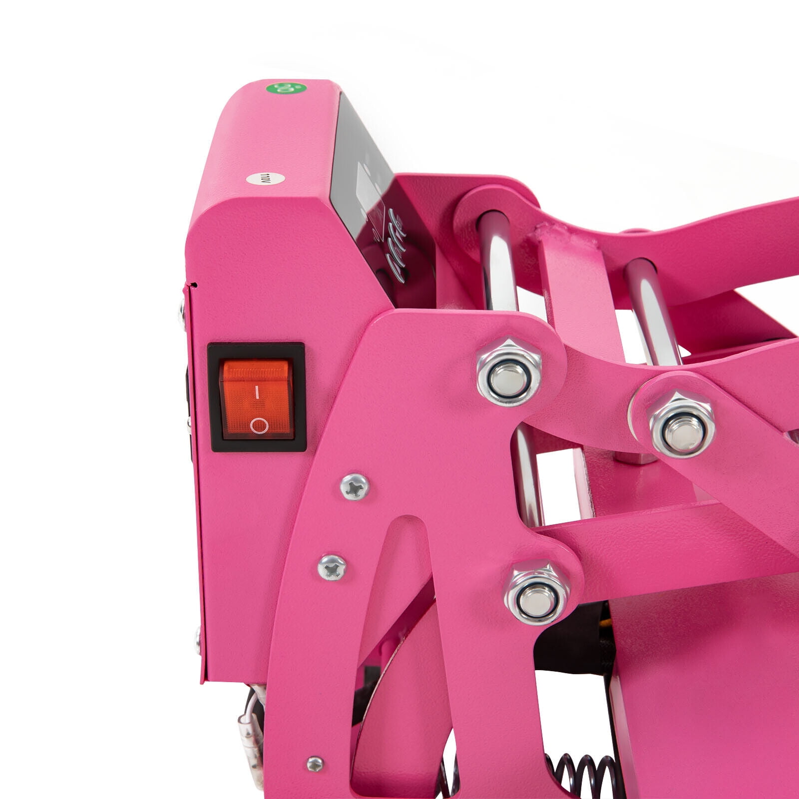 11.8*9 inches Heat Press Machine for DIY T Shirts/T Shirt Press Machine Pink