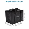 thumbnail image 2 of Sac de Livraison pour Épicerie Sac à Lunch Pliable Sac Isotherme Sac de Transport pour Aliments, 2 of 6