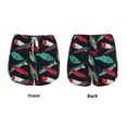 thumbnail image 3 of Balery Fishing Lure Pantalones cortos deportivos para mujer con forro y dos bolsillos, elásticos, para entrenamiento, gimnasio, yoga-XX-Large, 3 of 7