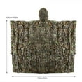 thumbnail image 3 of Qinghuai Christmas Clearance Sale Maple Leaf Camouflage Clothing Cloak Clothing Stereo Leaf Clothing Hunting Camouflage Camouflage Clothing Cloak Warehouse Clearance Sale, 3 of 6
