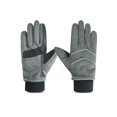 thumbnail image 5 of Isotoner Women's Weather Resistant Storm Cuff Gloves, Light Gray, S/M, 5 of 6