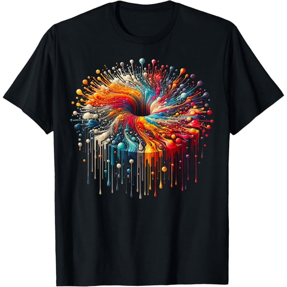 Velto ColorBurst | Cool Graphic Tee | Men Women S - 6XL Graphic T-Shirt All Size S-5XL