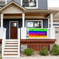 thumbnail image 5 of ZICANCN Banner Yard Signs, Gay Valentine Rainbow Flag Party Wall Decor for Indoor Outdoor Room, Medium, 5 of 8