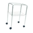 thumbnail image 4 of Bunblic Bird Cage Stand Bathroom Tray Iron Frame Simple Multipurpose Practical Pet Cage Stand Side Table for Home Laundry Living Room White, 4 of 8