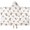 White Highland Cow-1, variant on White Highland Cow Flower Pattern Hooded Bath Towel,50"x30" for Ages 3 To 12 Kids, Quick Dry Lightweight Soft Microfiber Hood Beach Towel Cover Up for Kids