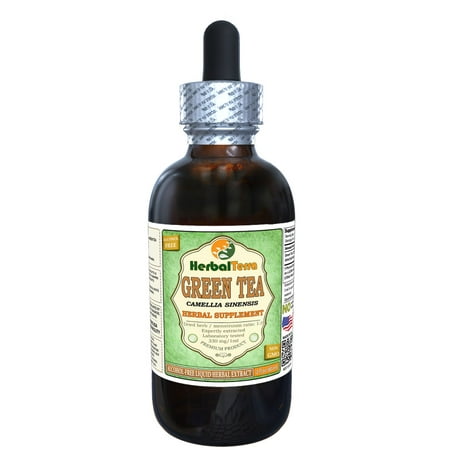 Green Tea (Camellia Sinensis) Glycerite, Organic Dried Leaves Alcohol-FREE Liquid Extract (Herbal Terra, USA) 2 (Best Organic Green Tea Extract)
